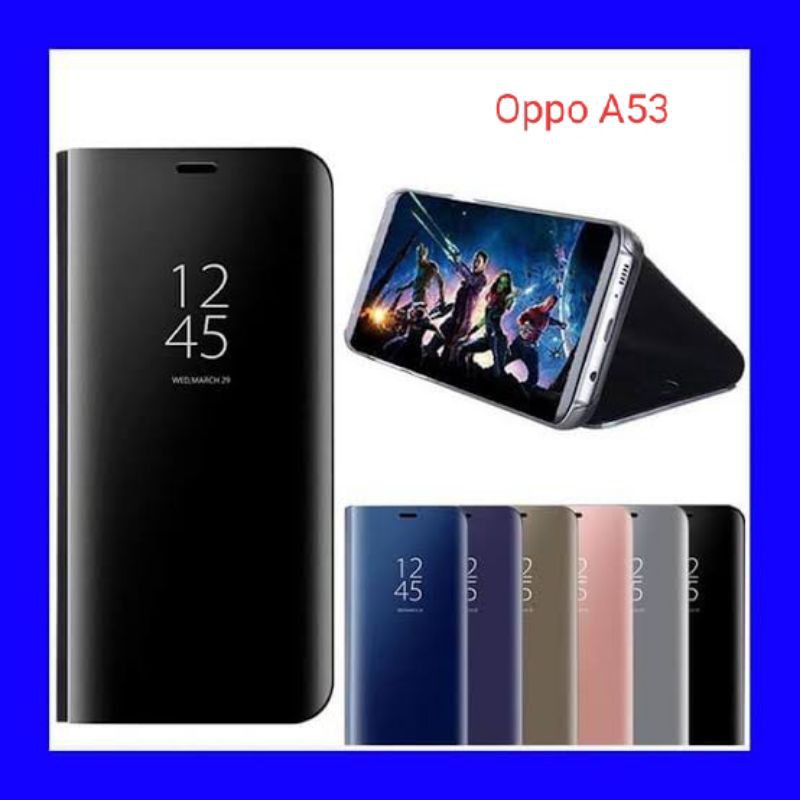 FLIP COVER MIRROR / CLEAR VIEW STANDING OPPO A53