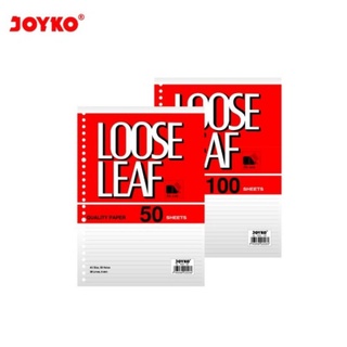 Loose Leaf Kertas Isi File Binder Joyko