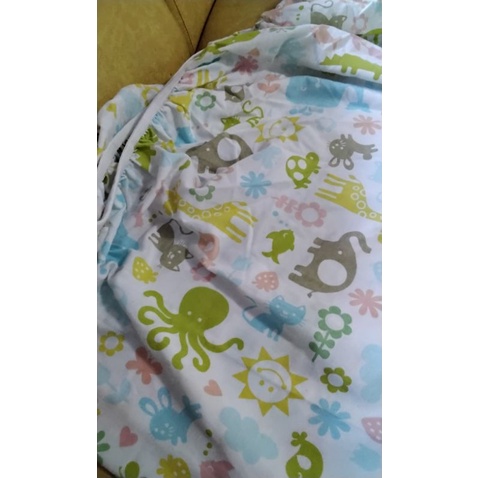 Sprei kasur bayi merk Elegance - preloved