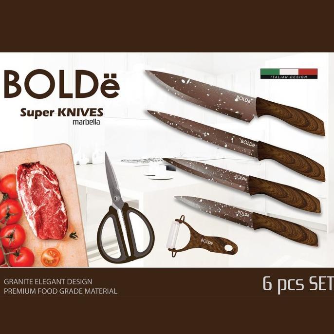 

Promo Pisau Gunting Dapur Bolde Super Knives Marbella 6 Pcs Set Jangan Omasfikproject24