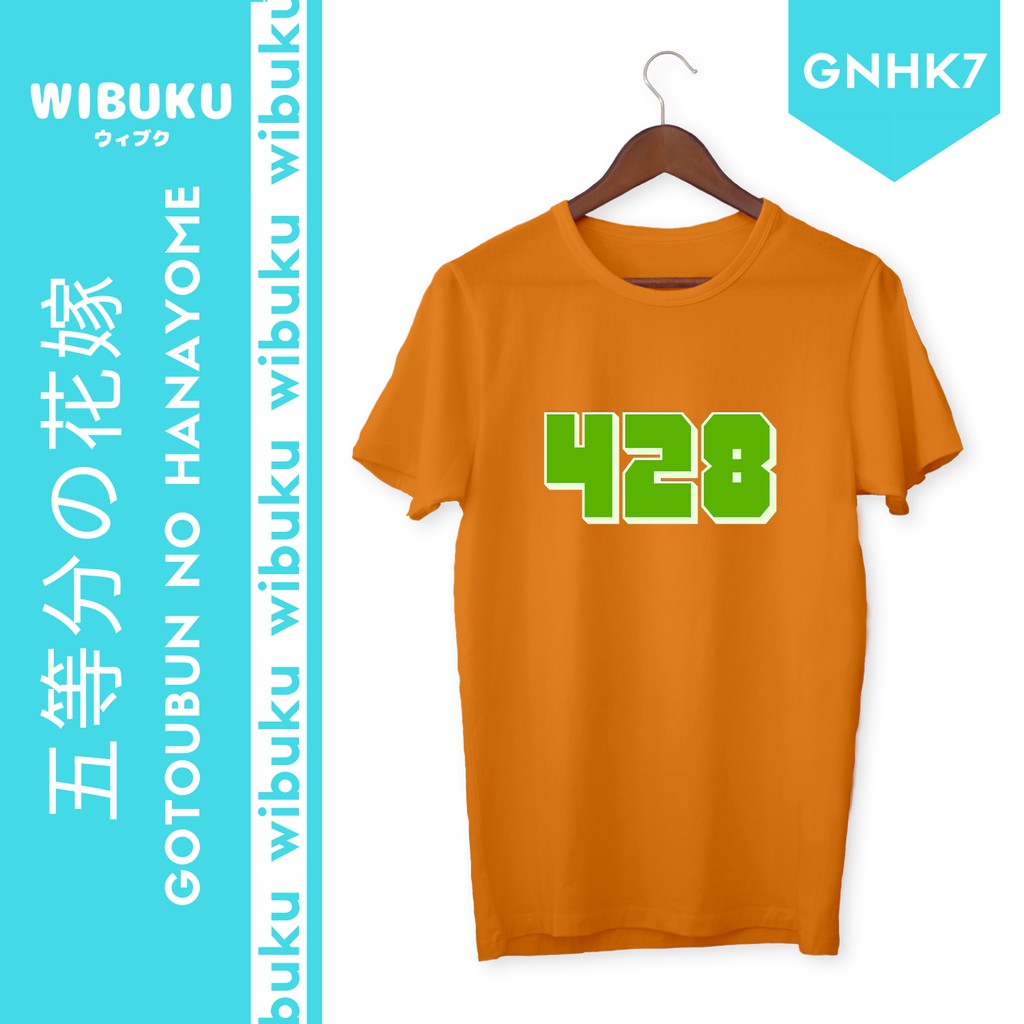 WIBUKU Kaos Anime Gotoubun no Hanayome428