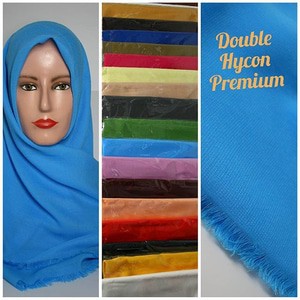 [GROSIR TERMURAH] DOUBLE HYCON PREMIUM / JILBAB DOUBLE HYCON PREMIUM / HIJAB DOUBLE HYCON PREMIUM