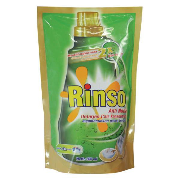 Rinso Anti Noda Det Cair Pouch 800Ml
