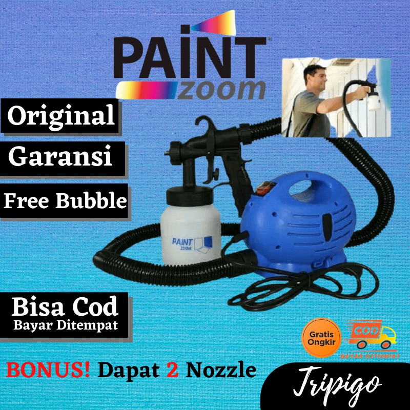 Kompresor Mini Alat Cat Semprot Listrik Paint Zoom Spray Gun Mesin Cat Semprot Elektrik Murah