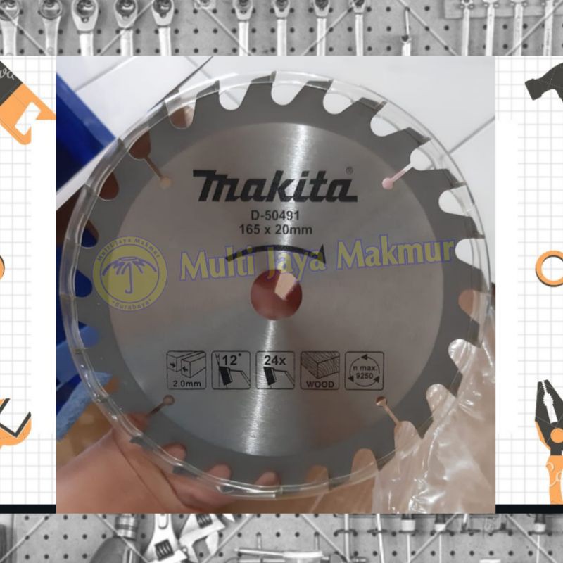 Mata Gergaji Kayu 6 Inch x 24T -  7inch 24 TCircular Saw Blade