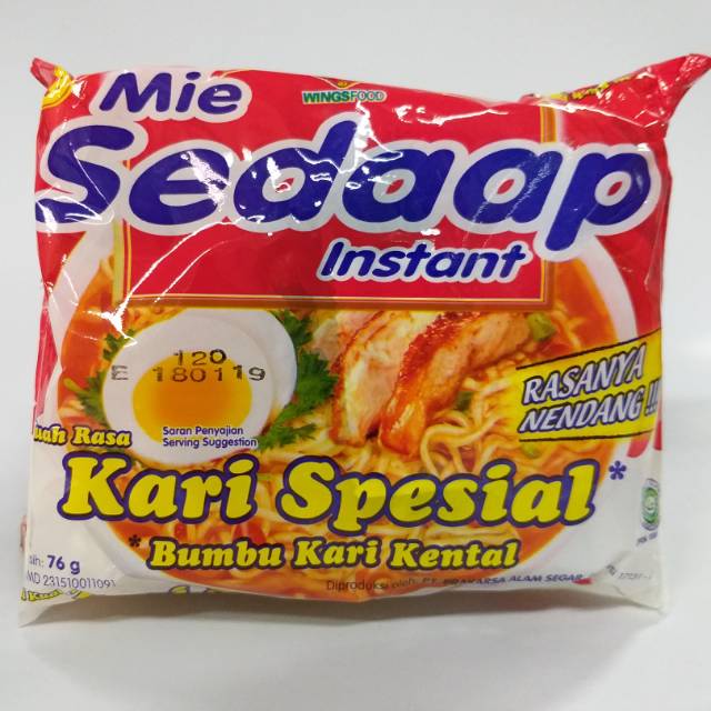 

Mie Sedaap Karikental Special 75gr