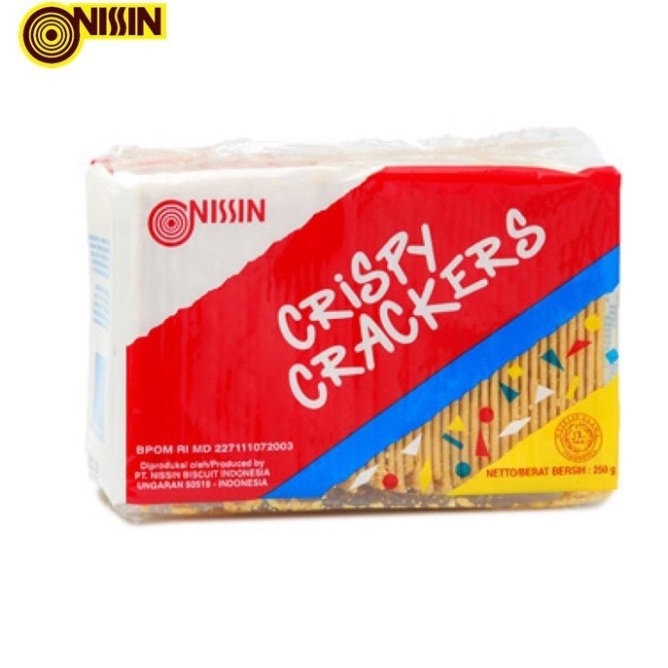 

NISSIN CRISPY CRACKERS 250gr NISSIN CRISPY