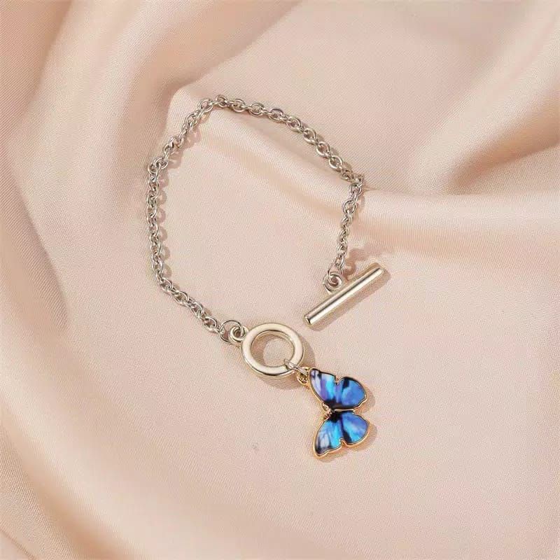 Gelang Kekinian Model Kupu-kupu / Gelang Butterfly Terlaris Best Seller / Gelang Cantik BZO