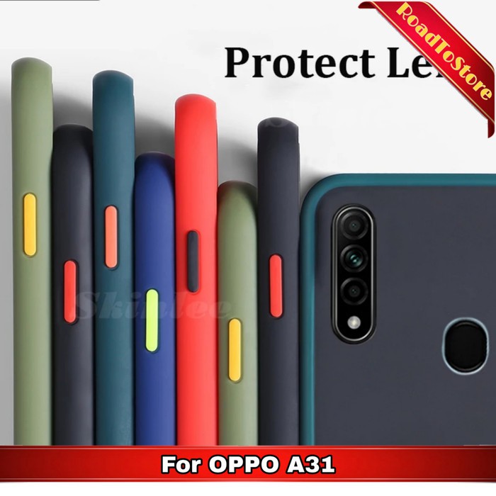 Casing Hard Soft Case OPPO A31 A 31 Aero Translucent Softcase