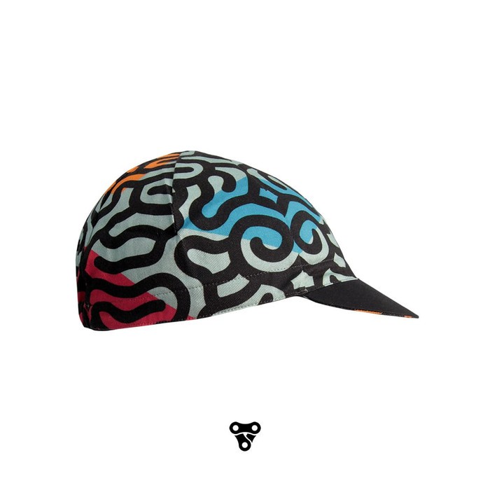 Pinions Cycling Caps cap topi sepeda - WORM