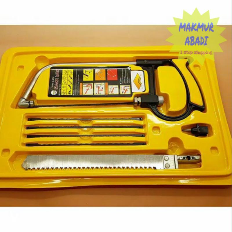 Magic Saw / Gergaji Set / Gergaji Serbaguna Multifungsi Set 3 Way