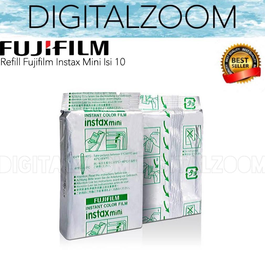Fujifilm Instax Mini Paper Isi 10 - Paper Instax - Refill Instax Fujifilm Instax Non Packing