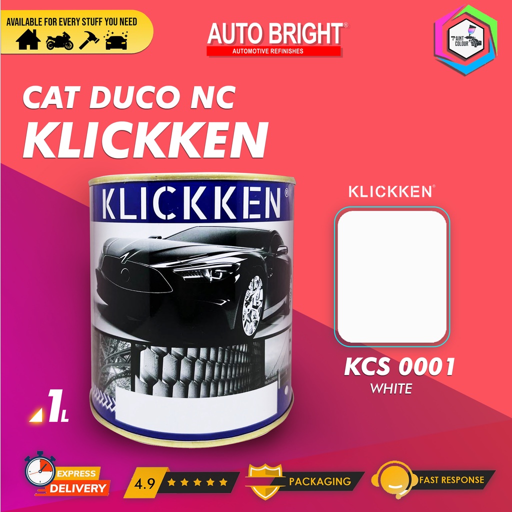 Cat Klickken Automotive Refinishes - White TT KCS 0001S