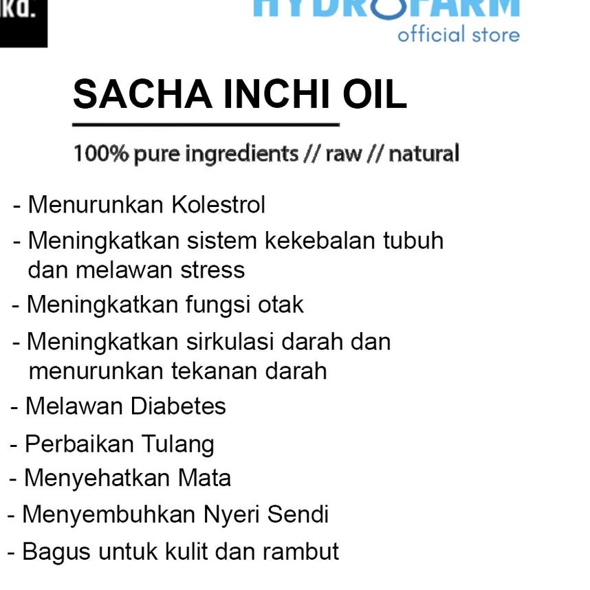 

Harga Bersahabat Suka - Minyak Sacha Inchi 250ml DFE~