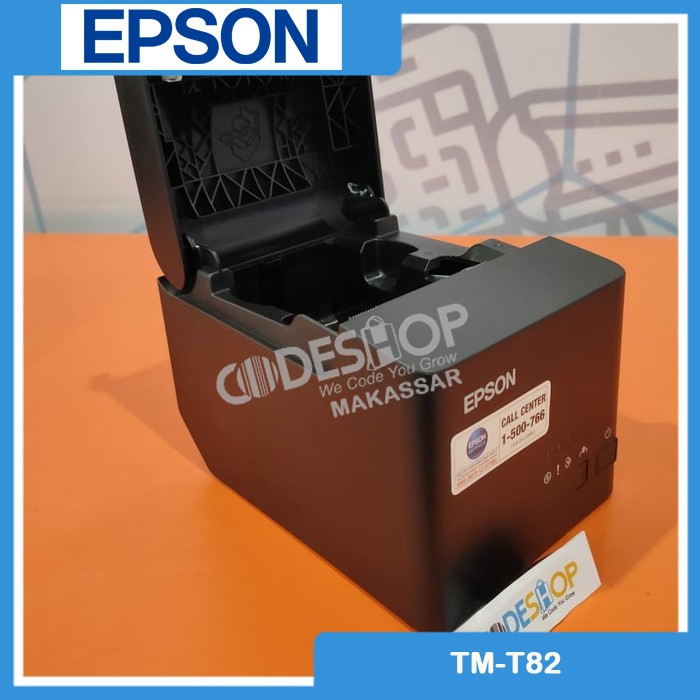 Epson Printer Kasir TM-T82 USB - Hitam | TM-T82