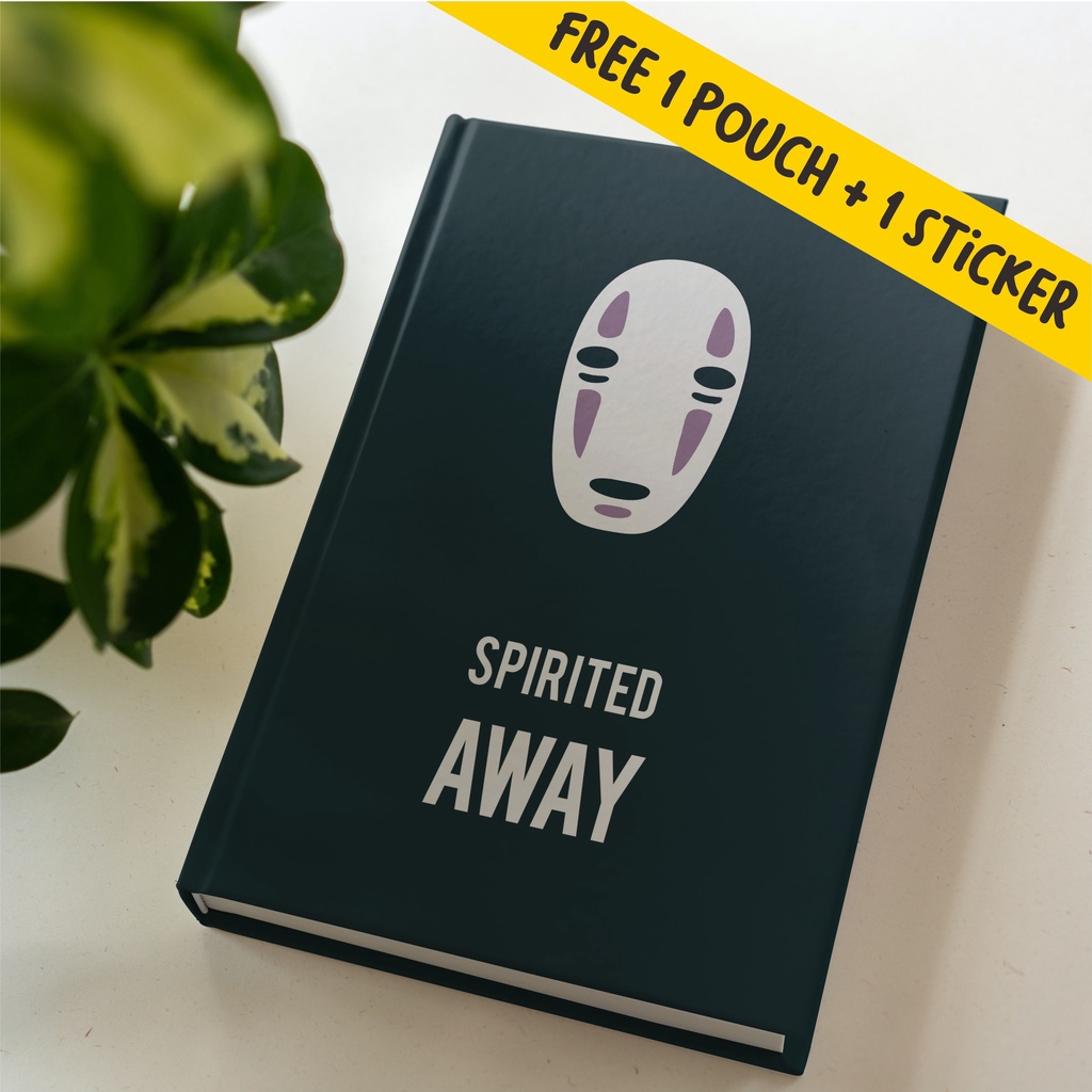 

Notebook Agenda, Dotted dan Polos Spirited Away