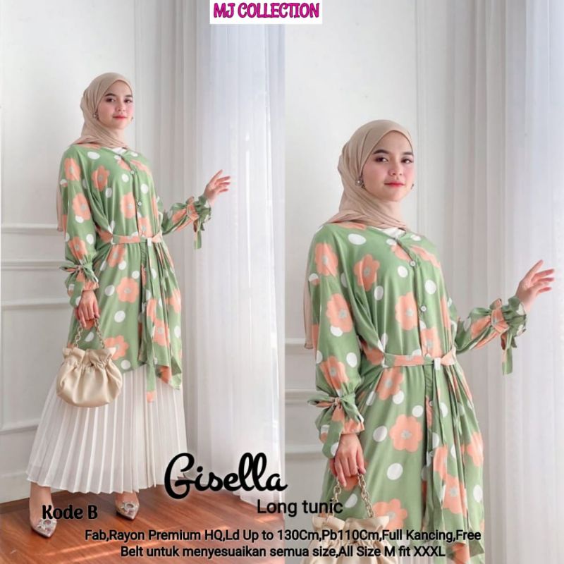 GISELLA LONG TUNIK BY MJ COLLECTION