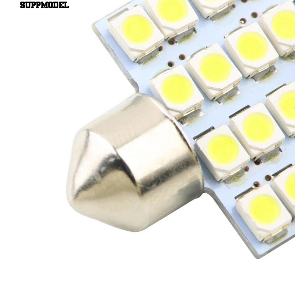 Lampu LED 16SMD DC 12V Warna Putih untuk Interior Mobil
