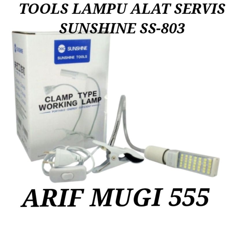 TOOLS LAMPU LED/LAMPU SERVIS/LAMPU PENERANG SUNSHINE SS-803 ORIGINAL