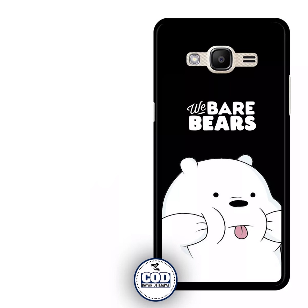 ACASTO Case Samsung J3 2016 motif beruang kartun unik lucu fashion style pria & wanita semua tipe HP