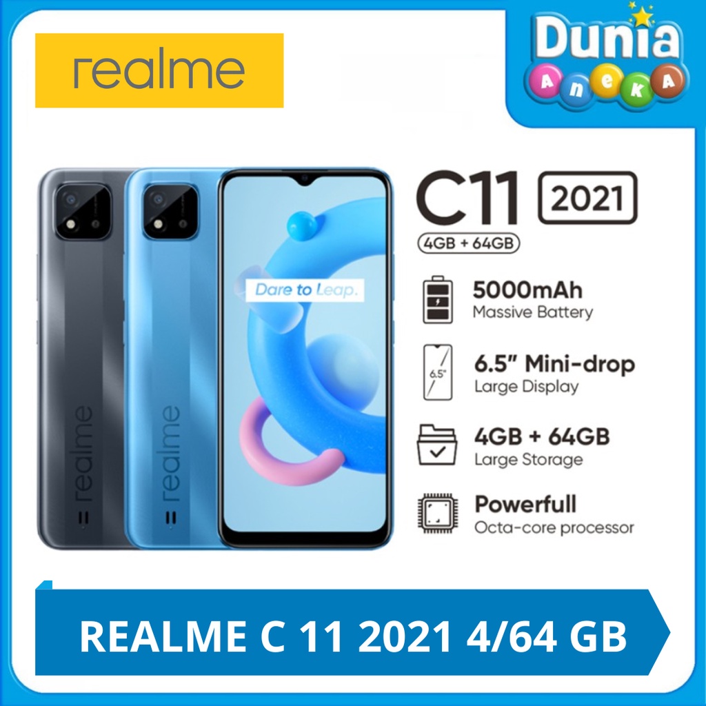 REALME C11 2021 SMARTPHONE - GARANSI RESMI REALME