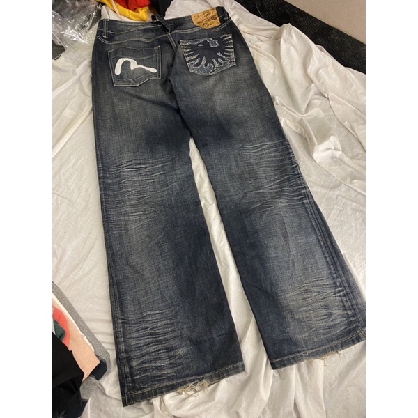 jeans evisu + uniqlo original second brand
