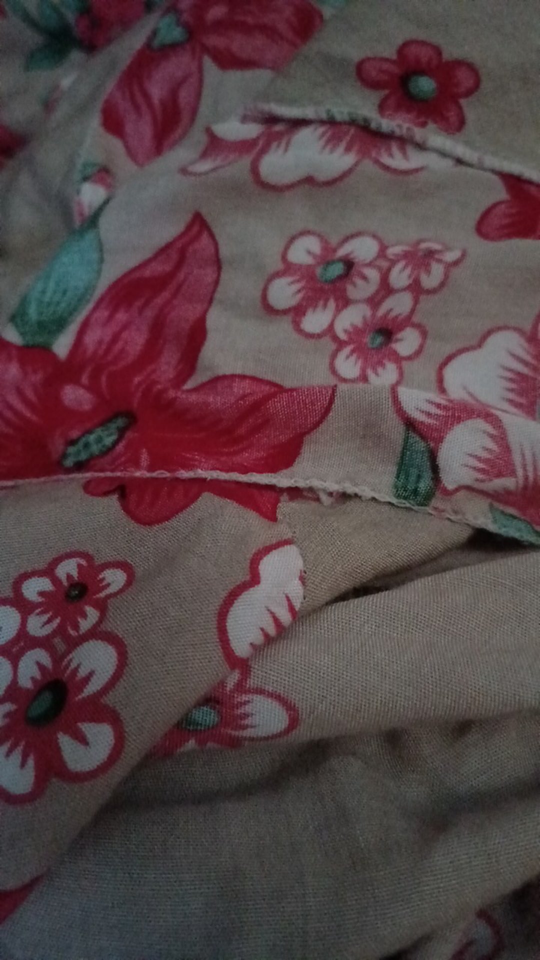 M231 Kemeja Pria Batik Panjang Navy 1721a