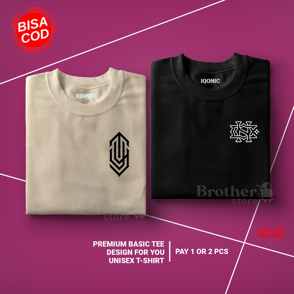 ( PROMO COD ) BROTHER STORE / Kaos Distro Pria / Kaos Distro100% Catoon Combed 30s / ArticelCC4T