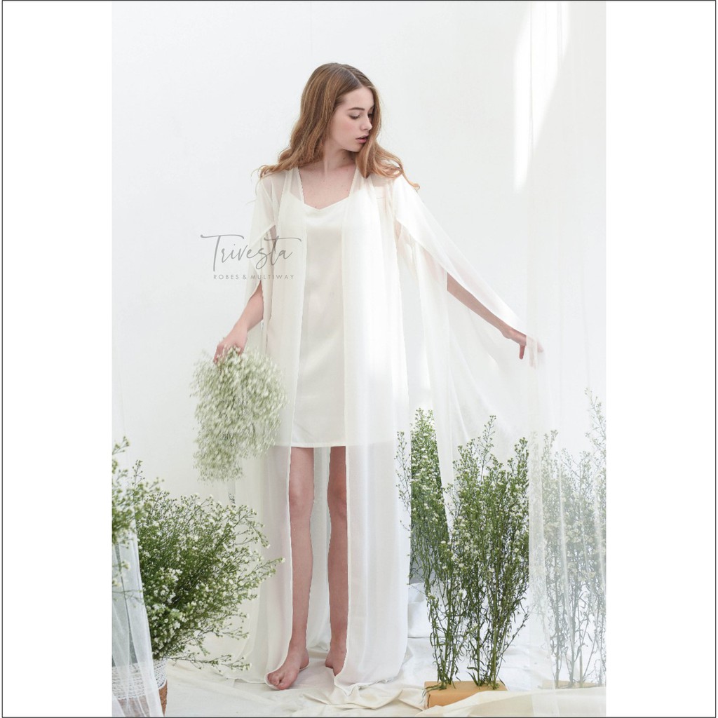 Flying Robe - KIMONO/ROBE BRIDE/PENGANTIN PREWEDDING DRESS MATERNITY ROBE