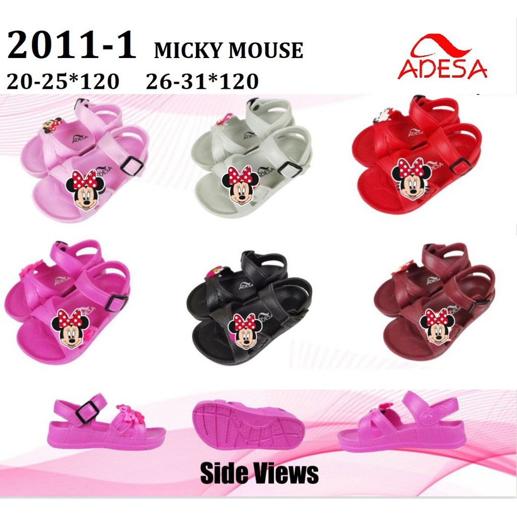 Sandal Jelly Anak ADESA CARTOON 2011 - 1 IMPORT 26 - 31