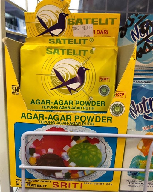 

Satelit / Sriti / Sparrow Brand Agar-Agar Powder
