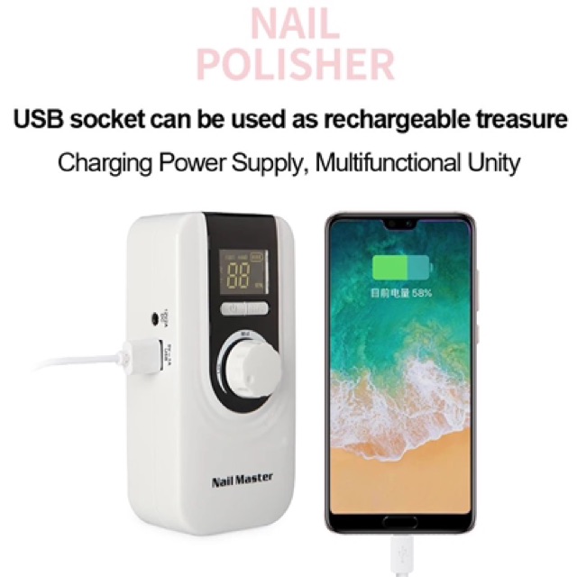 KIKIR PORTABLE NAIL DRILL KIKIR ELECTRICK