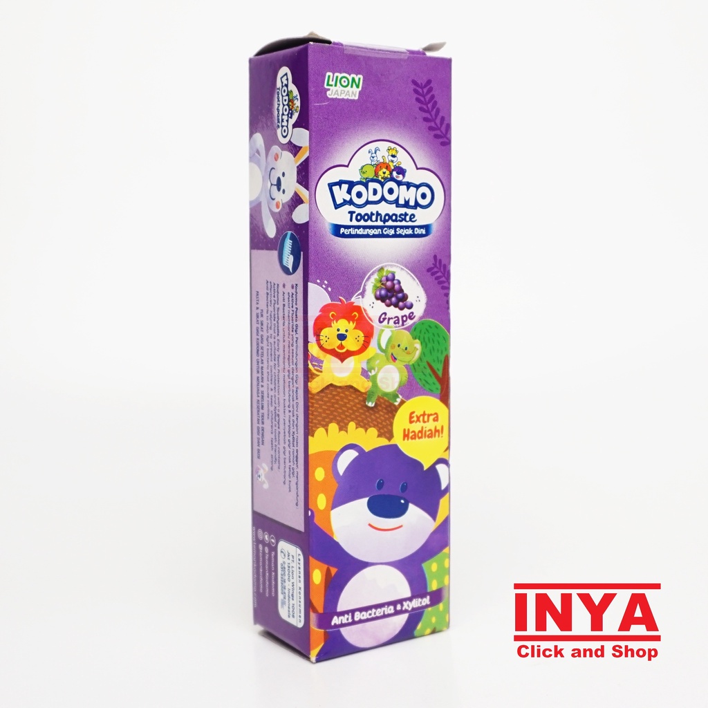 KODOMO TOOTHPASTE GRAPE 45gr - Pasta Gigi Anak - Odol