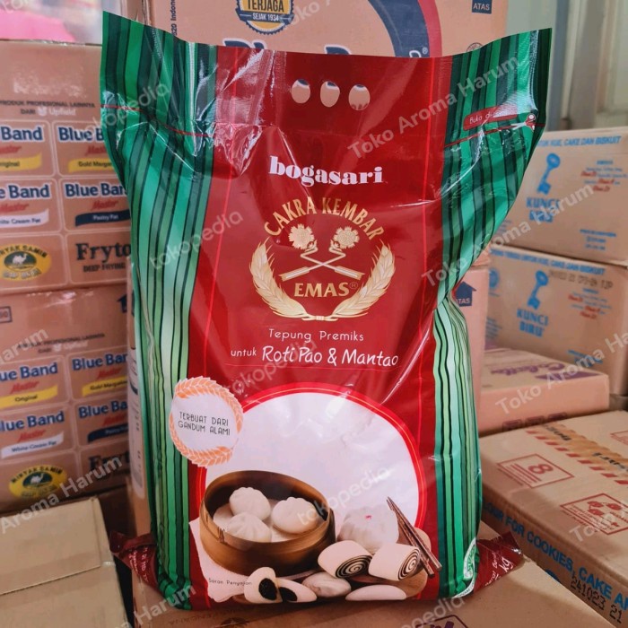 

BISA COD TERIGU CAKRA KEMBAR EMAS BOGASARI ROTI PAO 5KG