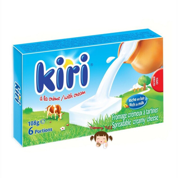 Keju Kiri Cream Cheese  108gr / Keju Kiri Mpasi bayi / Kiri Cream Cheese Mpasi bayi