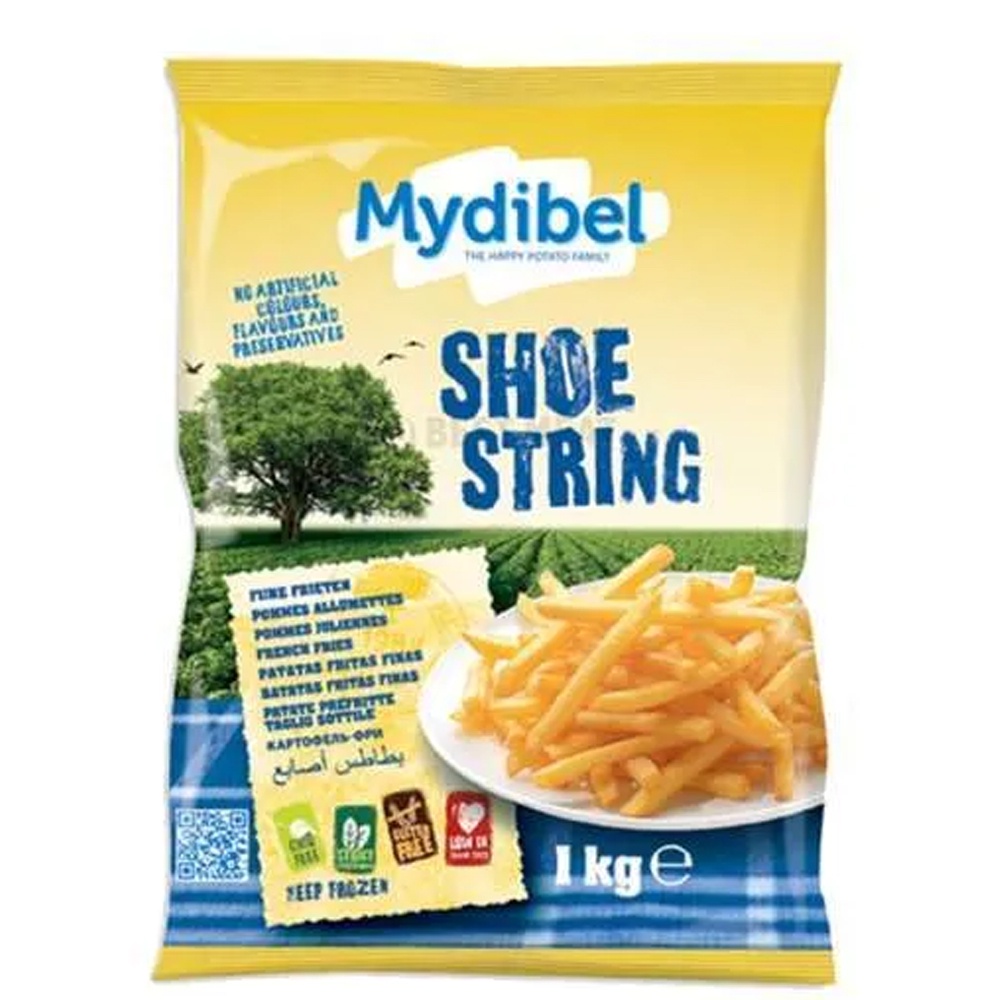 Kentang Goreng Curah MYDIBEL SHOESTRING  /500 gram