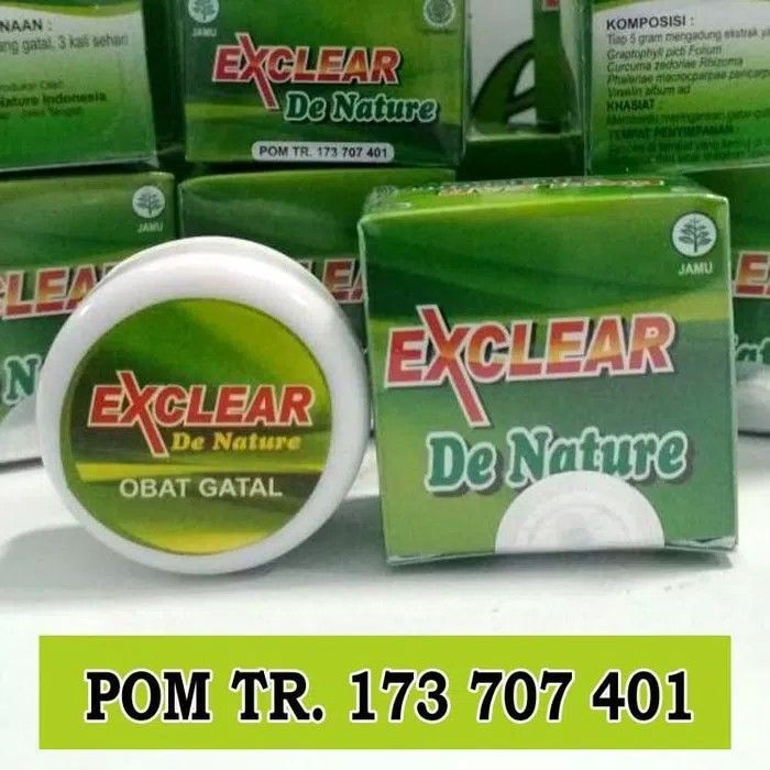 De Nature Salep Exim Eksim Basah dan Kering | Salep Kadas Kurap | Salep Gatal Exclear