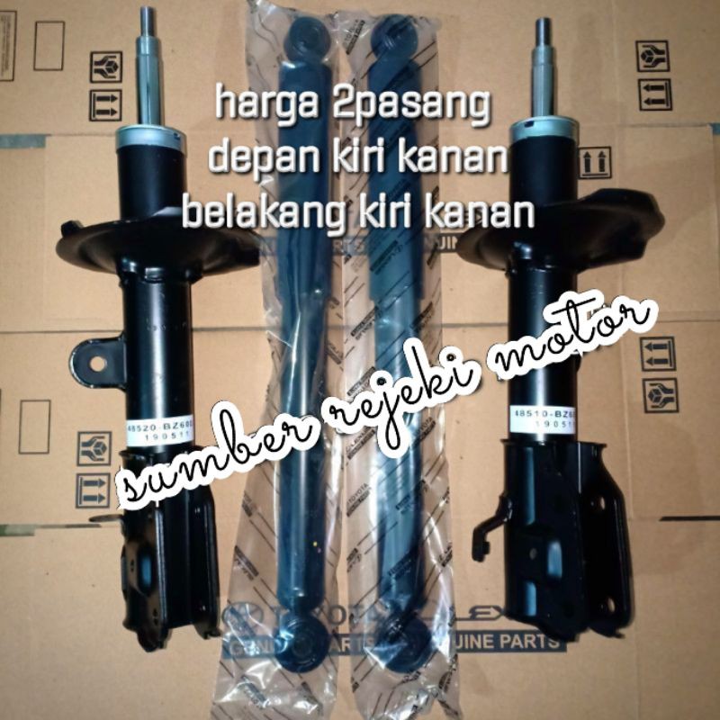 shockbreaker rush terios depan belakang original