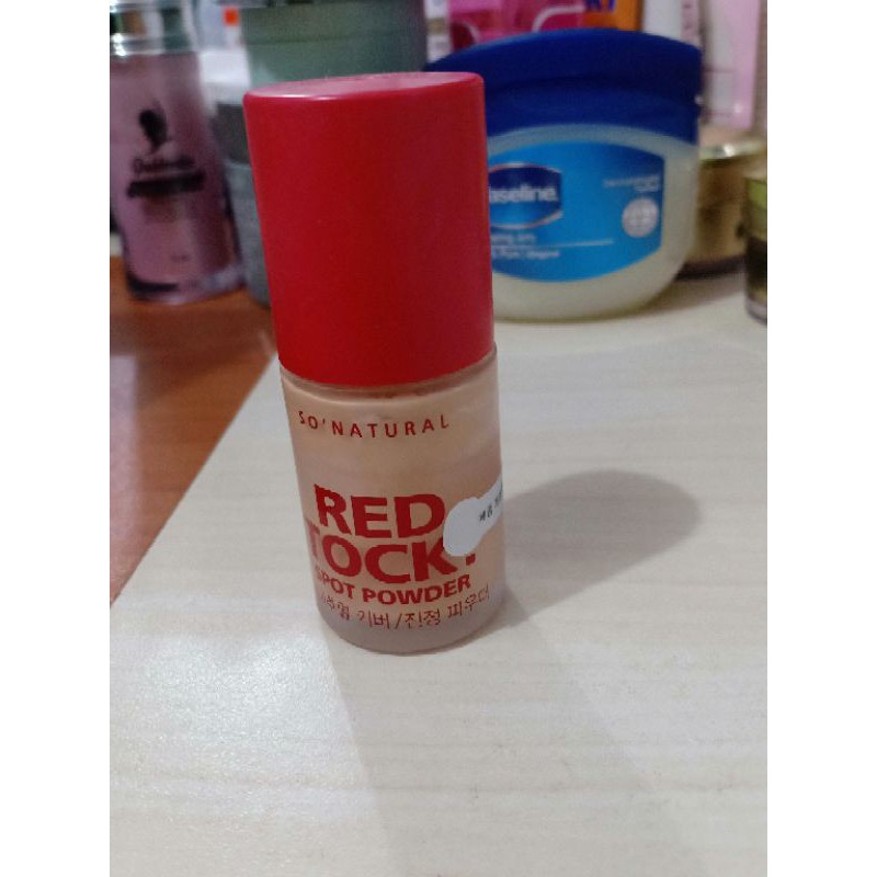 So Natural red tock spot powder