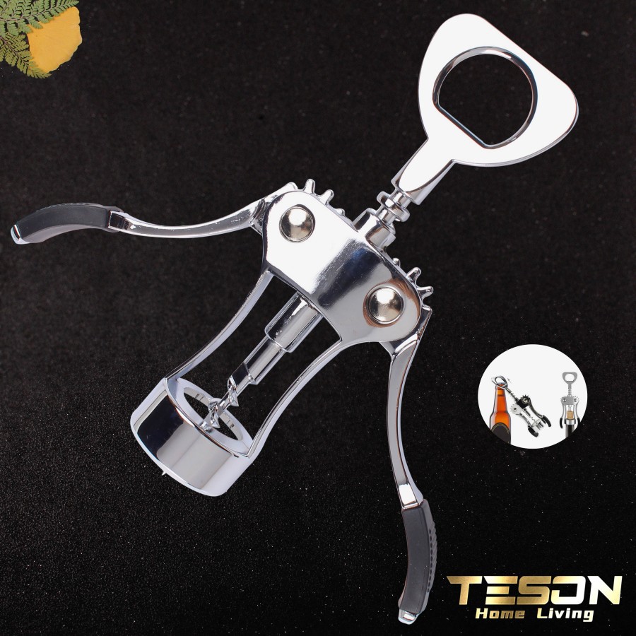 Pembuka Tutup Botol Anggur [Tipe B] Wine Bottle Opener Corkscrew