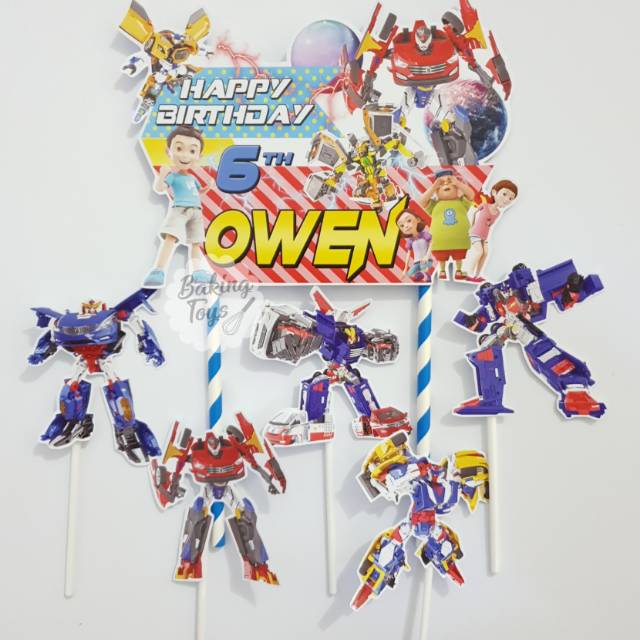 Topper Cake Birthday Hello Carbot