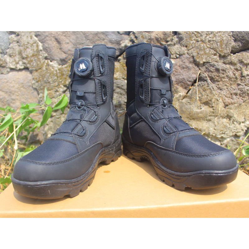 sepatu PDL TNI kanvas putar