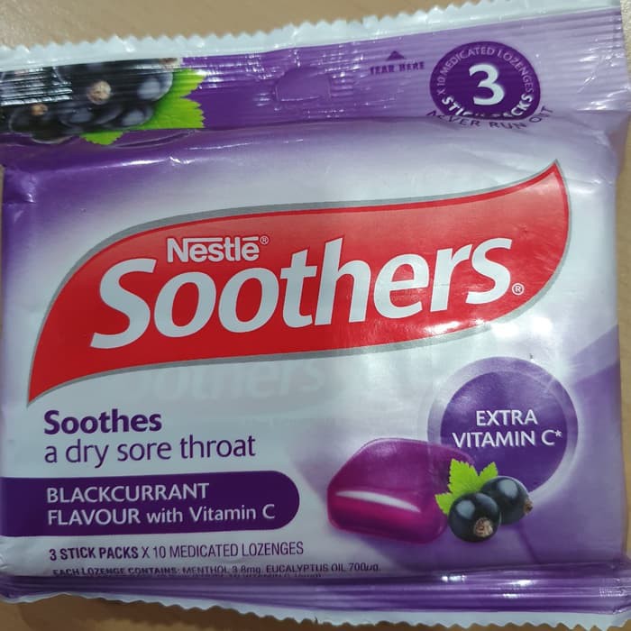 

Permen Soothers Throat nestle HHR1751