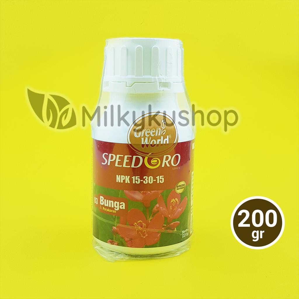 PUPUK SPEEDGRO 03 BUNGA 220 GRAM KEMASAN PABRIK