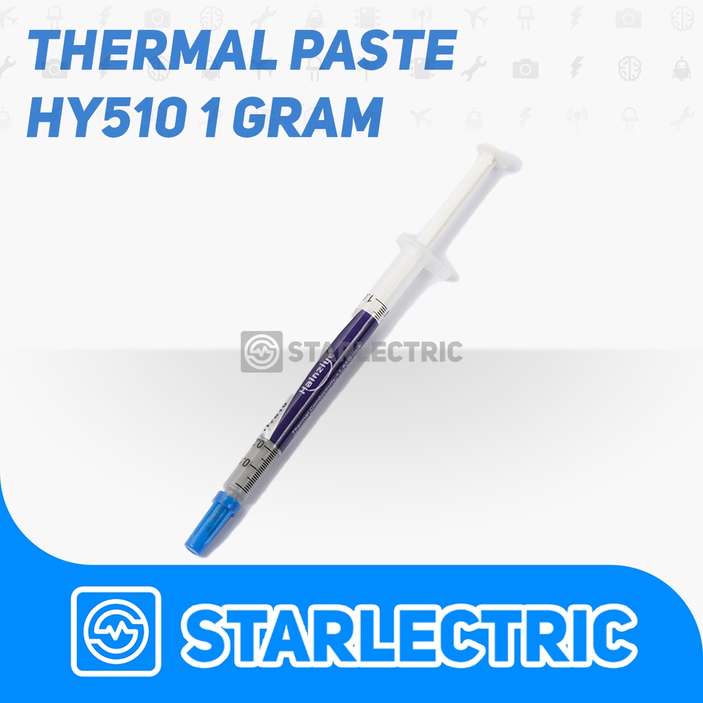 HY510 Thermal Pasta Kecil Grease HY-510 Pendingin Heatsink Peltier