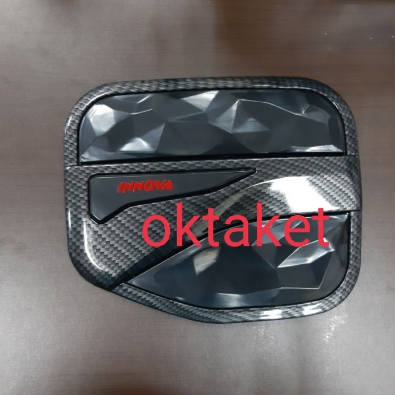 tank cover all new Innova 2016 hitam carbon