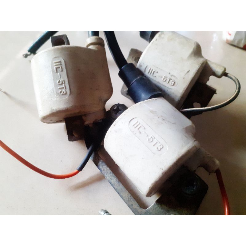 COIL IIC 5T3 PUTIH ORIGINAL YAMAHA RX KING RXKING TUA LAMA RXZ RZR RX Z KOIL ORISINIL ASLI KOEL