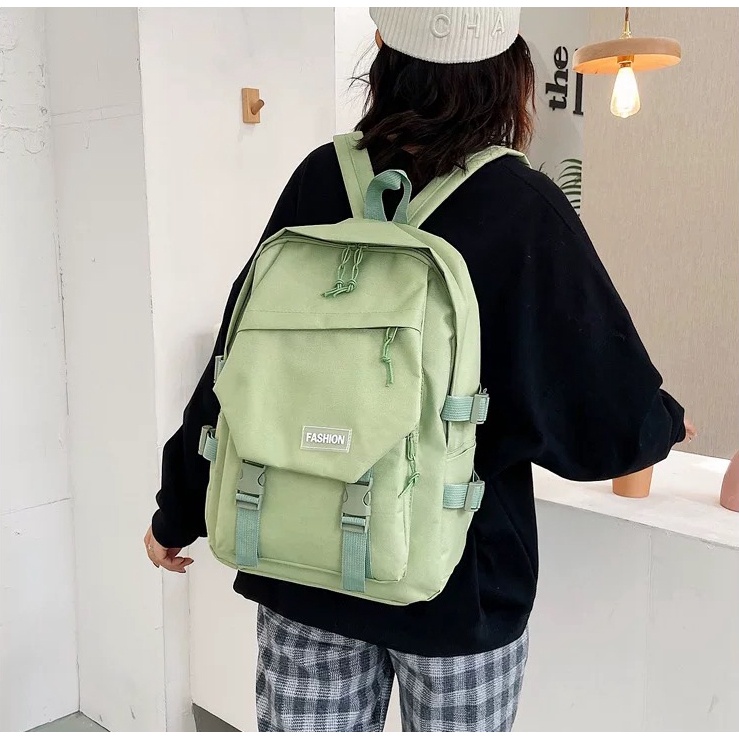 Tas Backpack Import - Tas Ransel Wanita - Tas Wanita Terbaru - Backpack Korea Import - Ransel Korea Wanita Model Terbaru - Ransel Sekolah - BK14