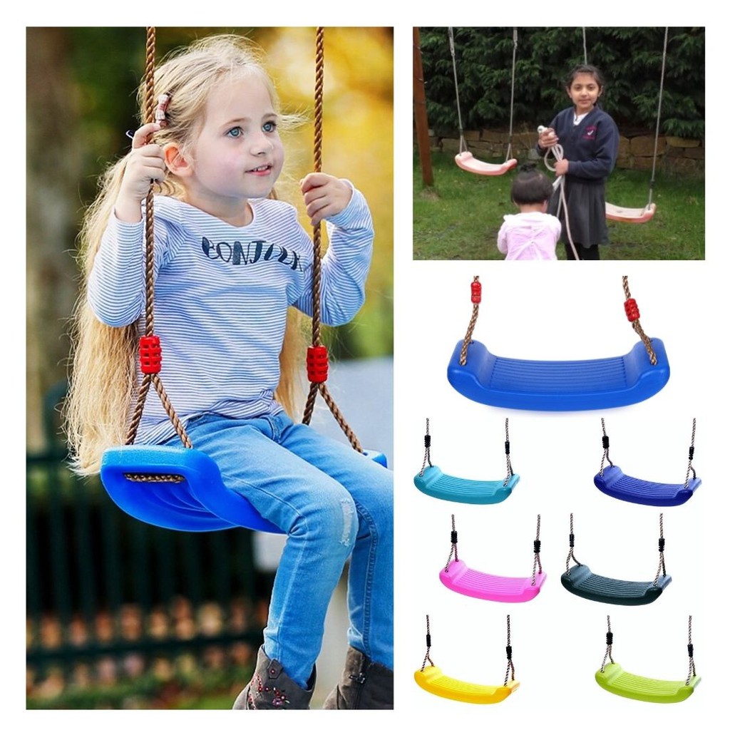 Mainan Ayunan Tali Tambang Nylon Buckle Besi In Outdoor Swing Rope Anak Dewasa 111124