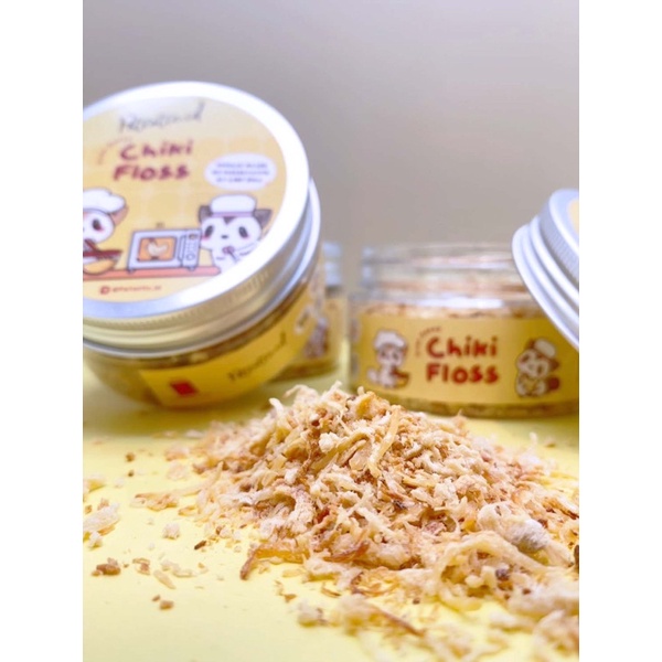 CHICKY FLOSS, 35gr, Abon Homemade Sehat Untuk Sugar Glider, Anjing, Kucing &amp; Other Pets